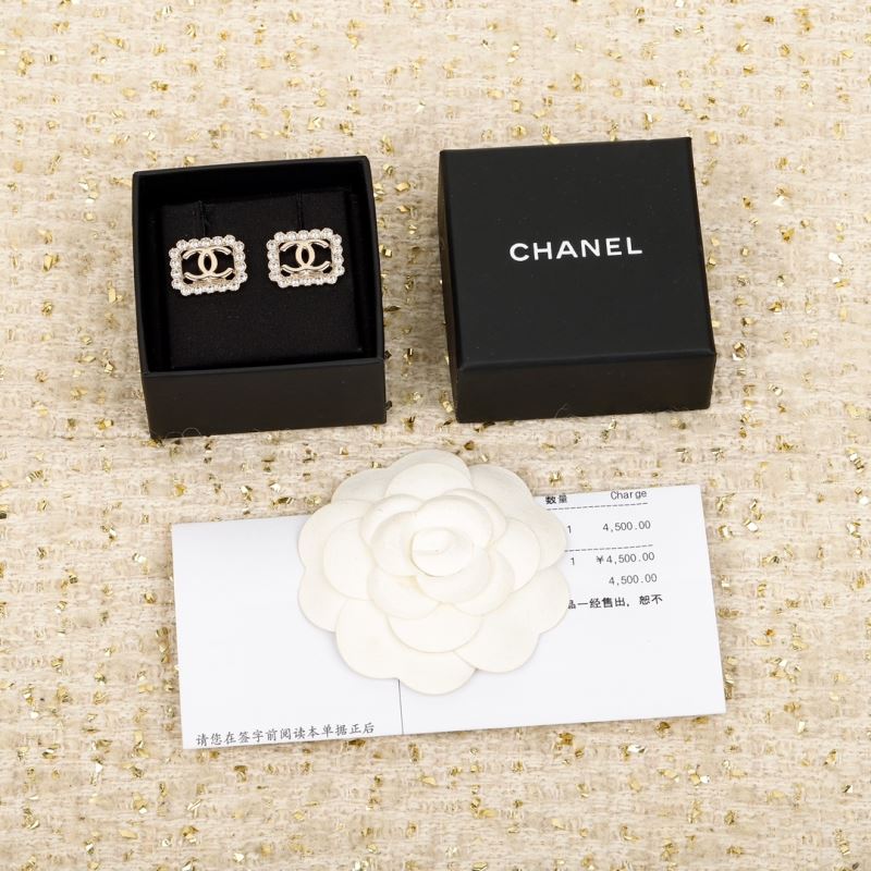 Ch*el earrings